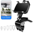360° Mount Holder Car Dashboard Sun Visor Mirror Stand For Cell Phone iPhone GPS