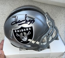 Howie Long Signed Raiders Mini Helmet