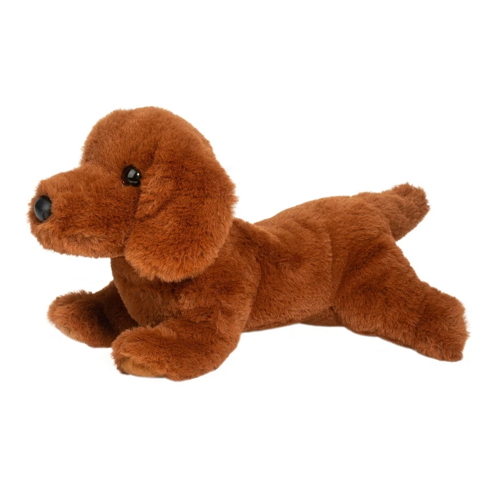DELANIE the Plush Suave DACHSHUND Perro Peluche Animal - Douglas Cuddle Toys #4608 Foto 3 de 4