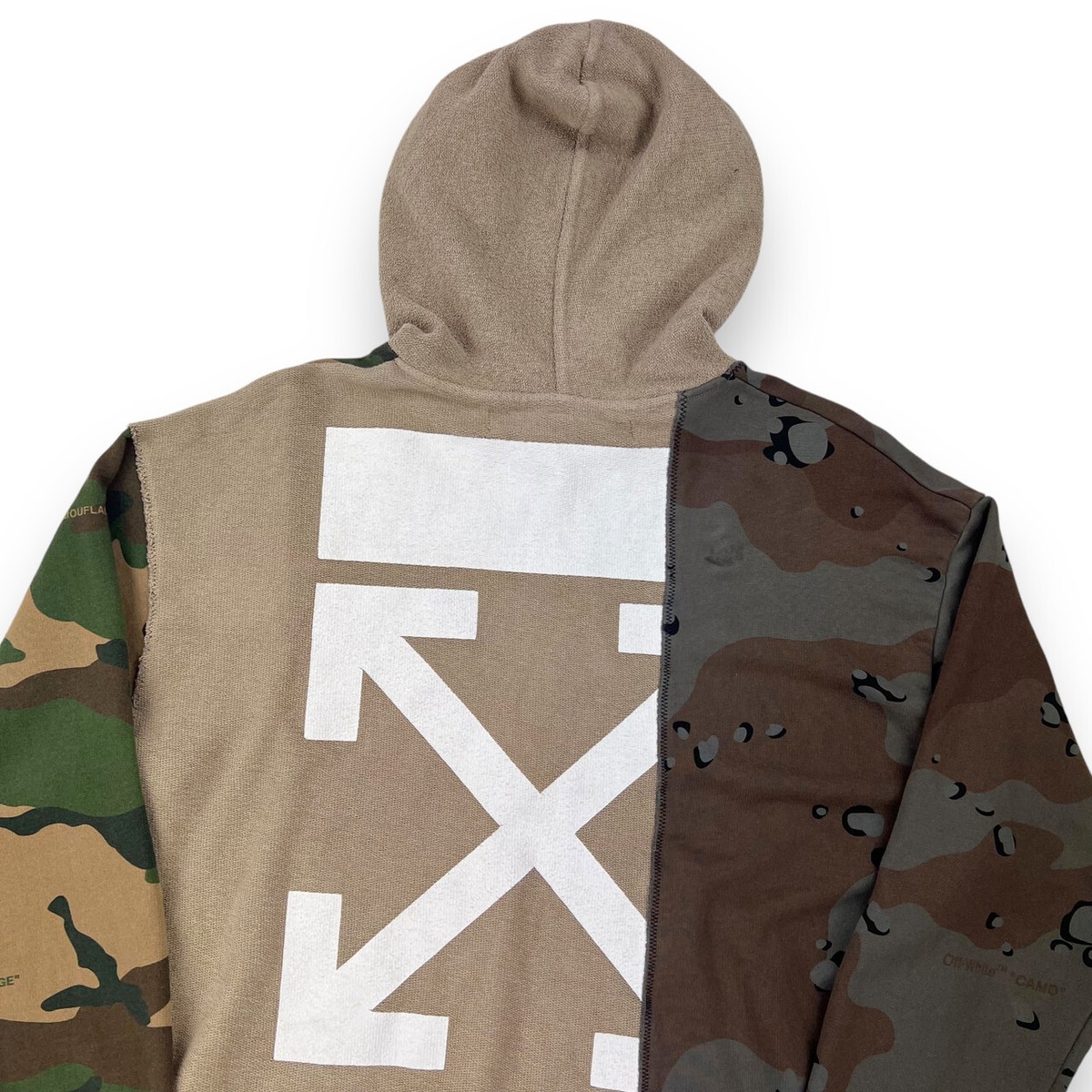 Camouflage Jacket Off White Camo Sweatshirt Off-White Virgil Abloh