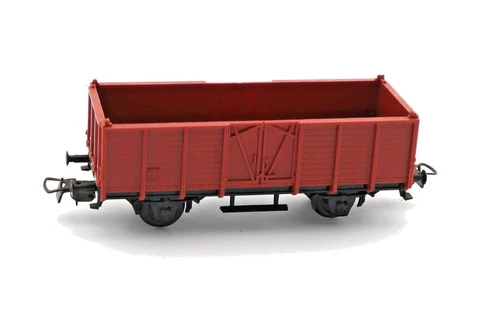 PIKO Junior H0 Offener Güterwagen unbeschriftet braun DDR