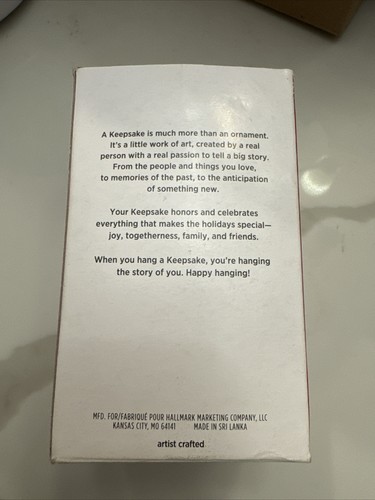 Hallmark Disney Frozen II Anna And Kristoff Christmas Keepsake Ornament In Box - Picture 3 of 3