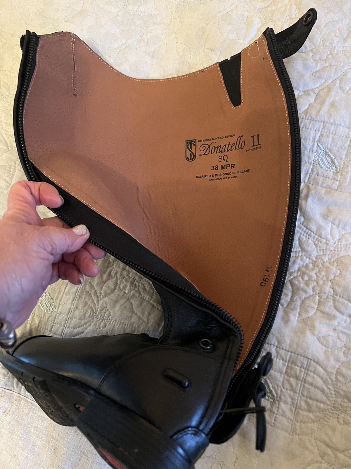 tredstep long riding boots eBay