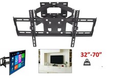 Supporto TV a Parete Articolato Full Motion LED LCD Plasma 32 39 42 46 48 50 55 65 70