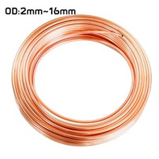 2mm 2.5mm 3mm 4mm 5mm~16mm Copper Tube Pipe Coil/Gas/Oil/Caravan/Air Conditioner