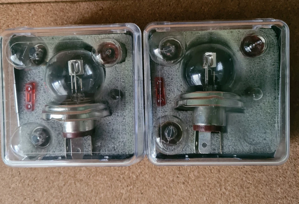 KITS DE FAROS DE BOMBILLA DE TUNGSTENO - RENAULT 4 & 6 & 8 10 & 16 / CITROEN DYANE 2CV Foto 3 de 4