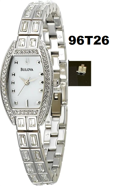 LADIES SILVER BULOVA WATCH BAND LINK EXTENDER [C2] eBay