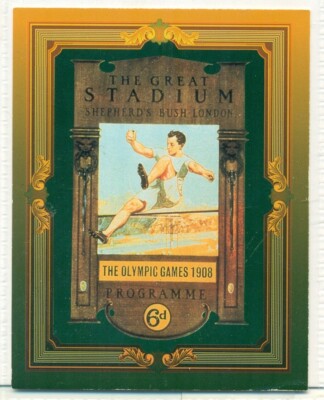 THE OLYMPIC GAMES 1908 - THE GREAT STADIUM - U.S. TEAM PERFORMANCE #TSC-1