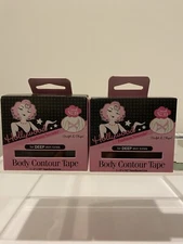 x2 Hollywood Fashion Secrets #39 Body Contour Tape Deep Skin Tones New in Box!