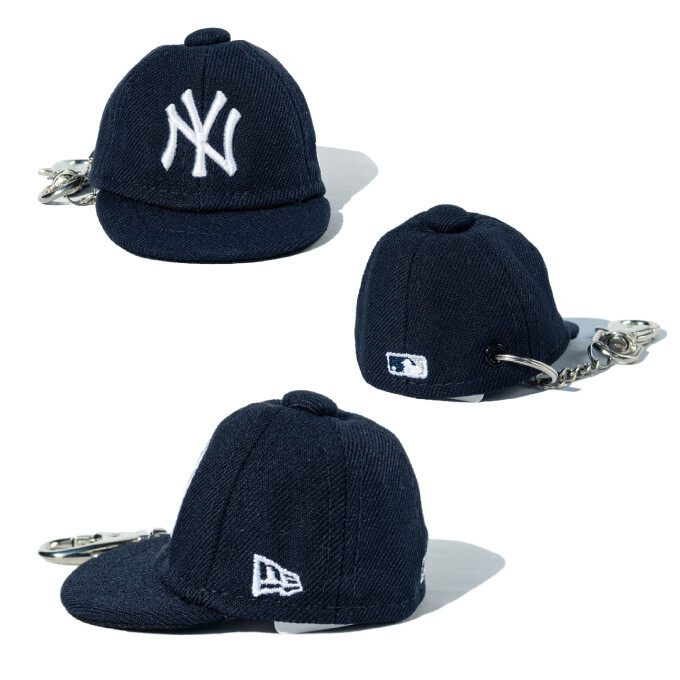 New Era Cap Type Key Chain Logo MLB Miniature Accessories 4