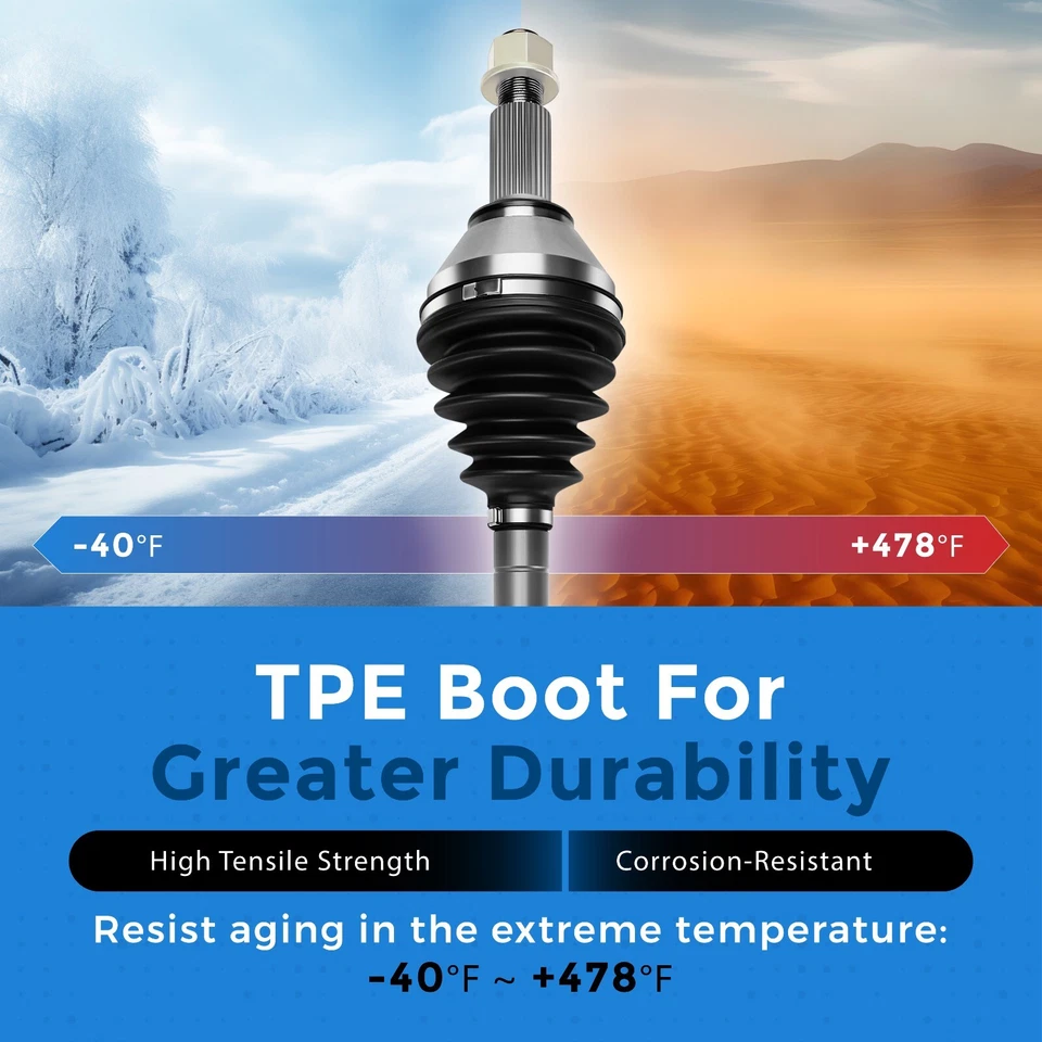 Front Left CV Axle Shaft for 2004-2007 2008 2009 2010 2011 Chevy Aveo Auto Trans - Image 4 of 4