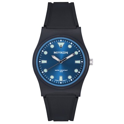 Miykon Men's Easy Reader Resin Watch | 38mm | Japanese Quartz | Water Resistant