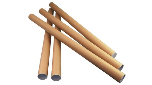 5 x A1 Qualität Postkarton Plakatröhren Größe 630 mm x 50 mm + Endkappen - Bild 5 von 6