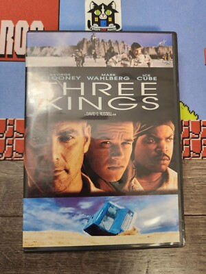 Three Kings - George Clooney Mark Wahlberg Ice Cube ~DVD
