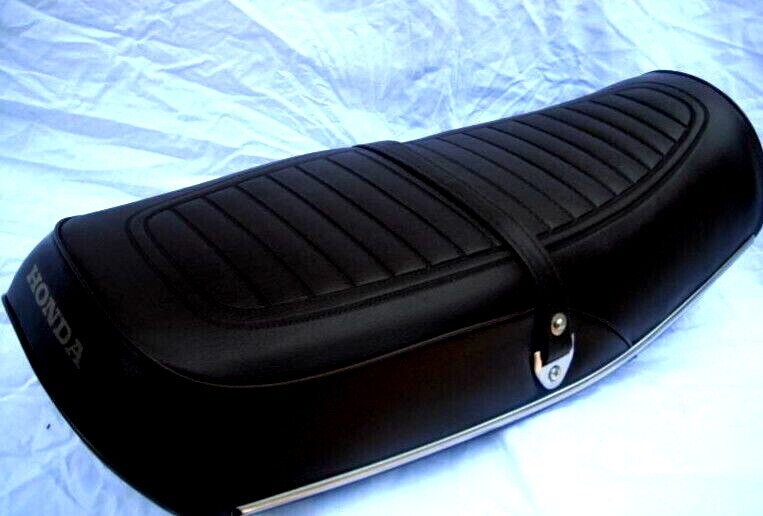 HONDA CB550F SEAT COVER SUPER SPORT 550 FOUR + NEW CHROME HONDA CB550F SEAT COVER SUPER SPORT 550 FOUR + NEW CHROME