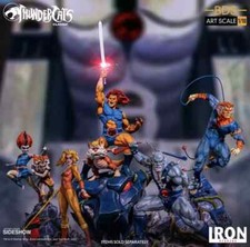 Iron Studios ThunderCats 100% Complete Diorama 1/10 Scale Set of 7