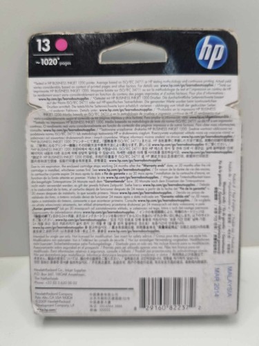 Genuine HP 13 Magenta, Cyan & Yellow Ink Cartridge - C4816A,C4815A,C4817A, - 第 3/5 張圖片