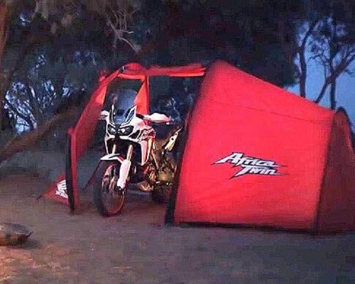 CRF 1000L 2016- Africa Twin Zelt 2 NEU / Africa Twin TENT 2 NEW original Honda