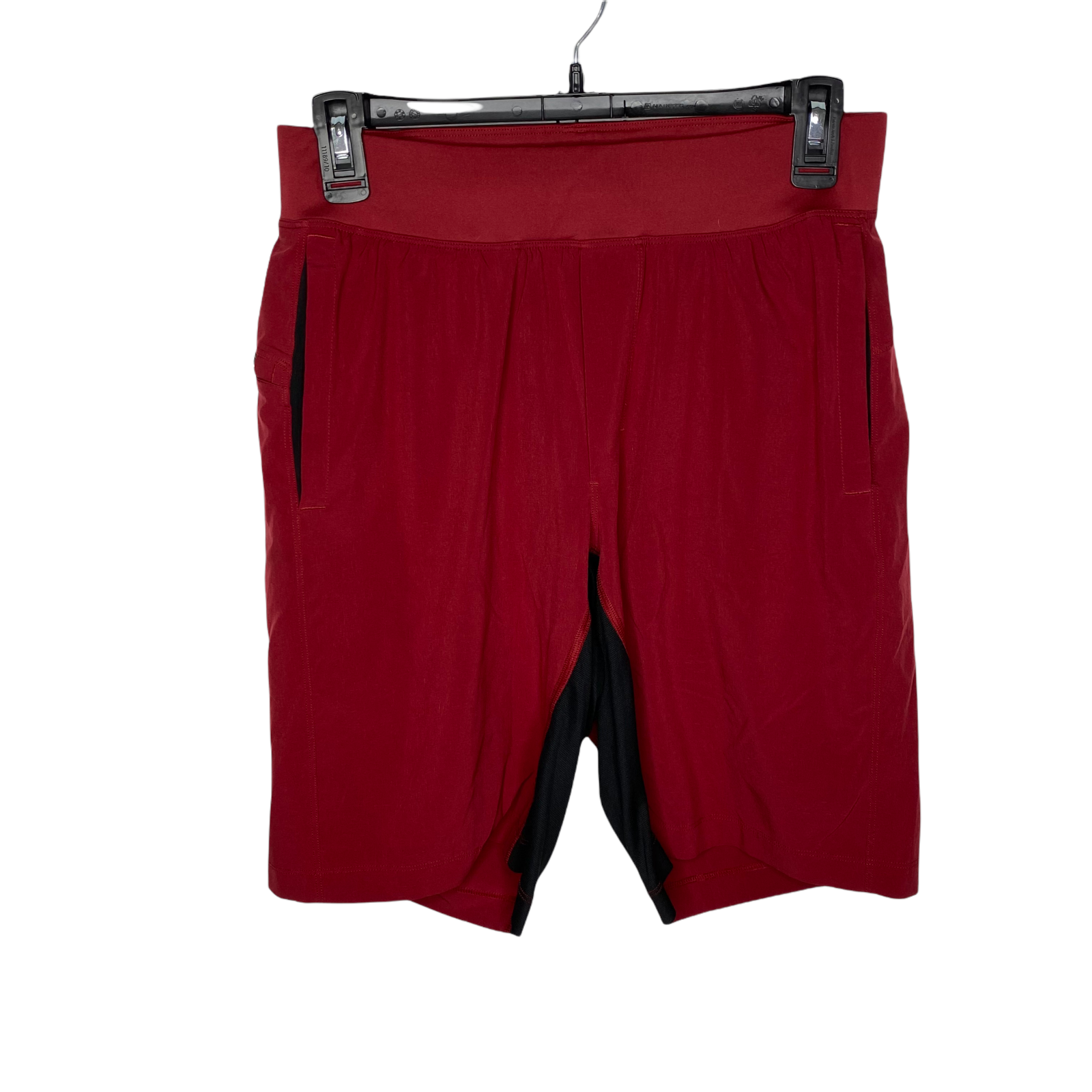 Lululemon Shorts Mens Small Caliente Red T.H.E. Basketball 11" Inseam