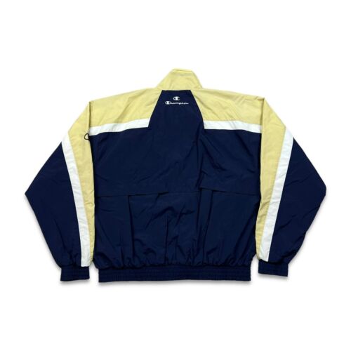 Vintage Champion Notre Dame Jacket Mens Large Blue College Full Zip 90s Bomber - Picture 4 of 7
