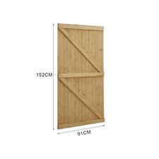 Wood Privacy Garden Gate Backyard Pedestrian Driveway Gate Door Gate 5x3ft 6x3ft