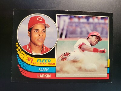 1991 Fleer Barry Larkin ALL STAR card #2 | eBay