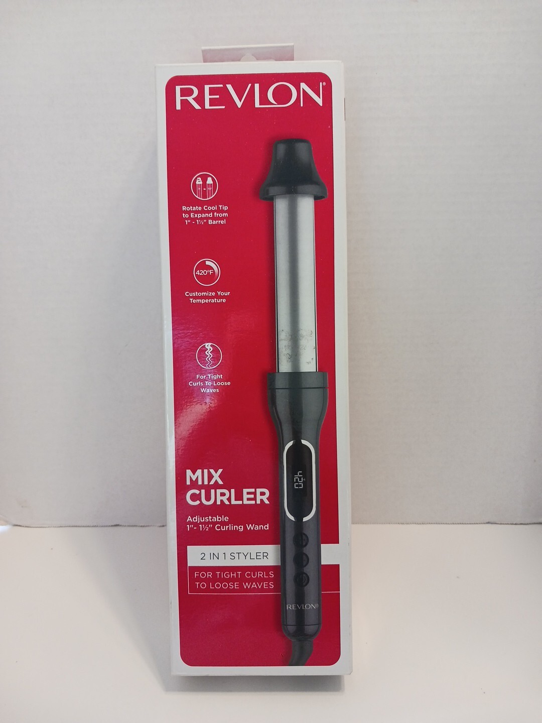 Revlon Professional Expandable Curling Iron for All Hair Types-image