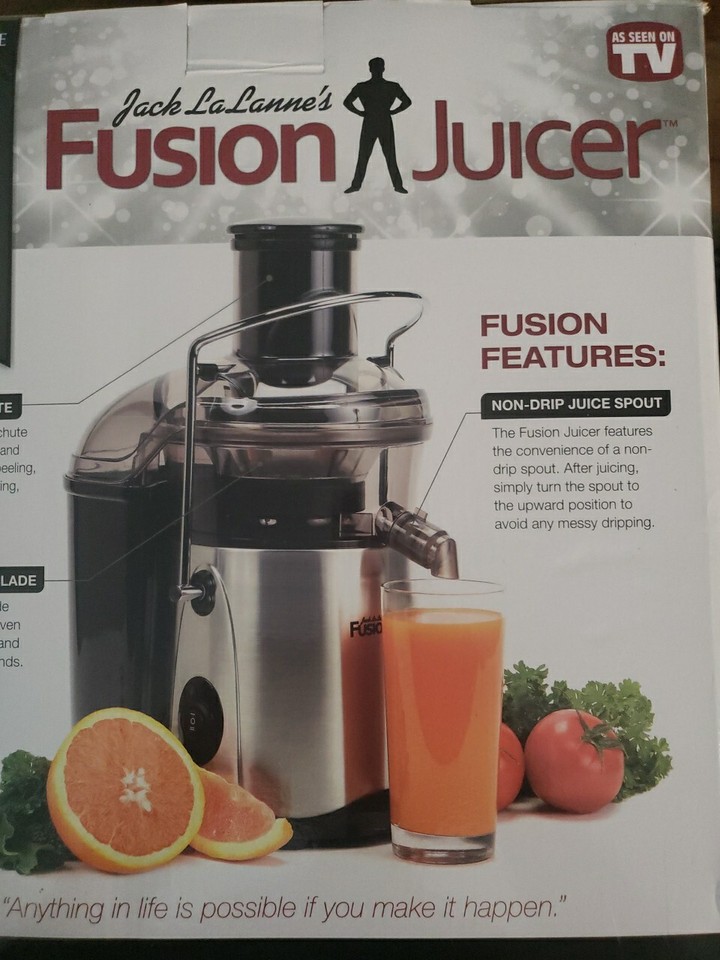 Jack LaLannes Fusion Juicer 100 Year Anniversary SHL901 eBay