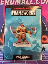 D D Miniature Dwarf Barbarian