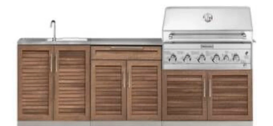 Juego de piezas de cocina exterior NewAge Platinum Grill Foto 2 de 2
