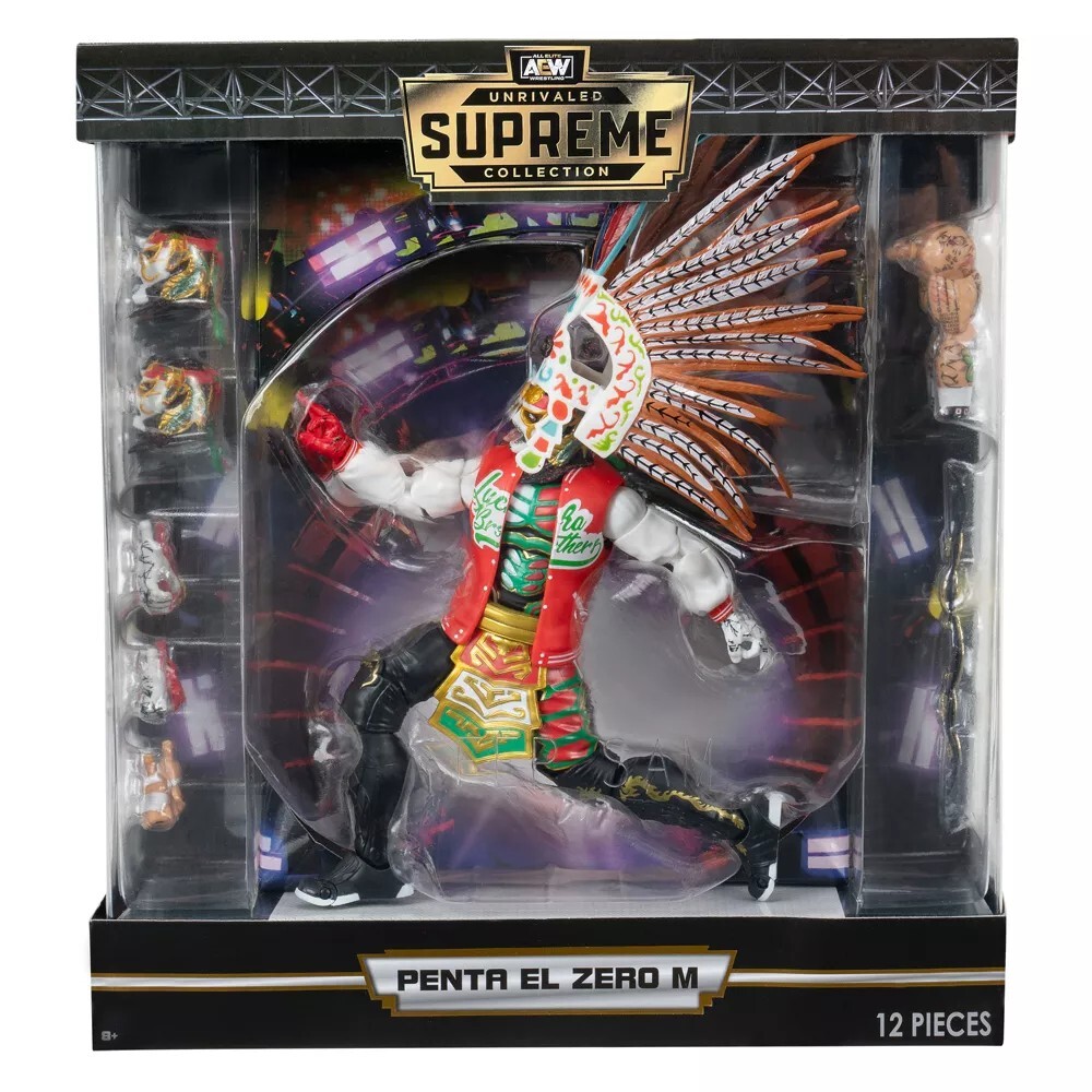 AEW Unrivaled Collection Supreme PENTA EL ZERO M Figure Series 3 Exclusive  WWE - The Rocket