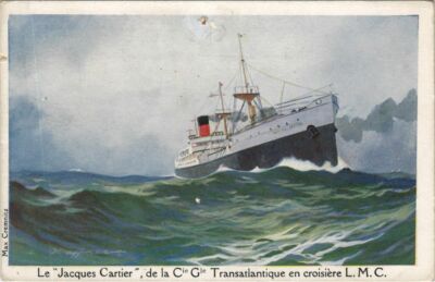 CPA Le Jacques Cartier - Cie Gle Transatlantique VERSAND (1204072)