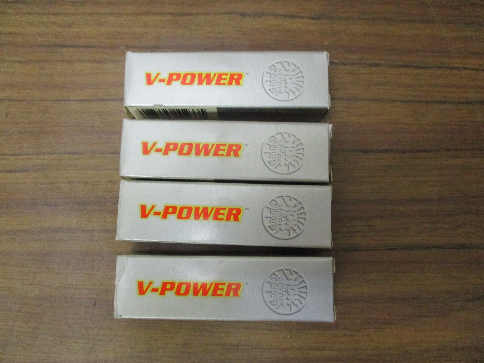 Four NGK V-Power Spark Plugs BPR5EY Stock No. 1233  NOS