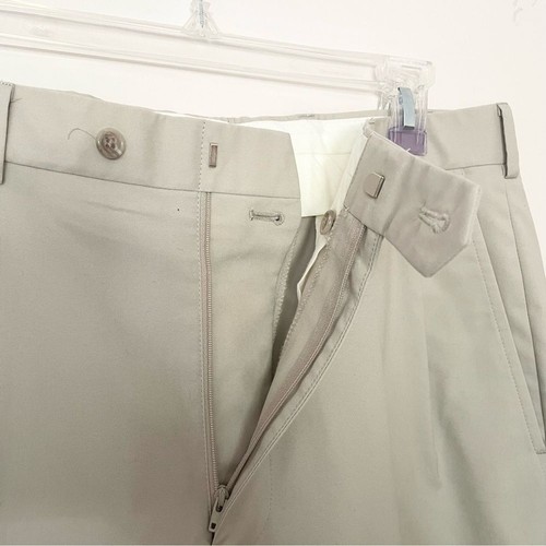 Brooks Brothers “346” Men’s Chino Beige Dress Trouser Slacks Pants 34W x 32L - Picture 6 of 6