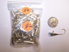 SHAD  DARTS  , 50 ,  TIN 1/8 OZ. UNPAINTED