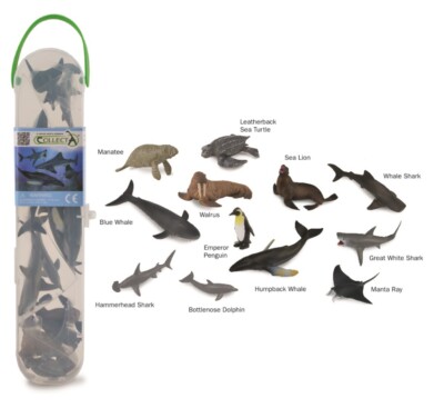Breyer CollectA Box of Mini Sea Life #A1107 Set of 12