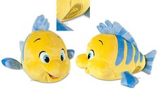 NEW Disney Store The Little Mermaid 10" Small FLOUNDER FISH PLUSH Ariel friend