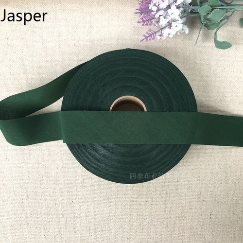 80M Bias Binding Tape Ribbon Trim DIY Edging Sewing Craft 35mm Wide Plain Decor - Picture 21 of 28