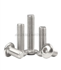 10 -24 10 -32 British 304 Stainless Allen Hex Socket Button Head Screws Bolts
