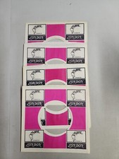 45 RPM 7" RECORD SLEEVES CO. SLEEVE 4 PACK SEE PHOTOS -  Parrot London SLV145 