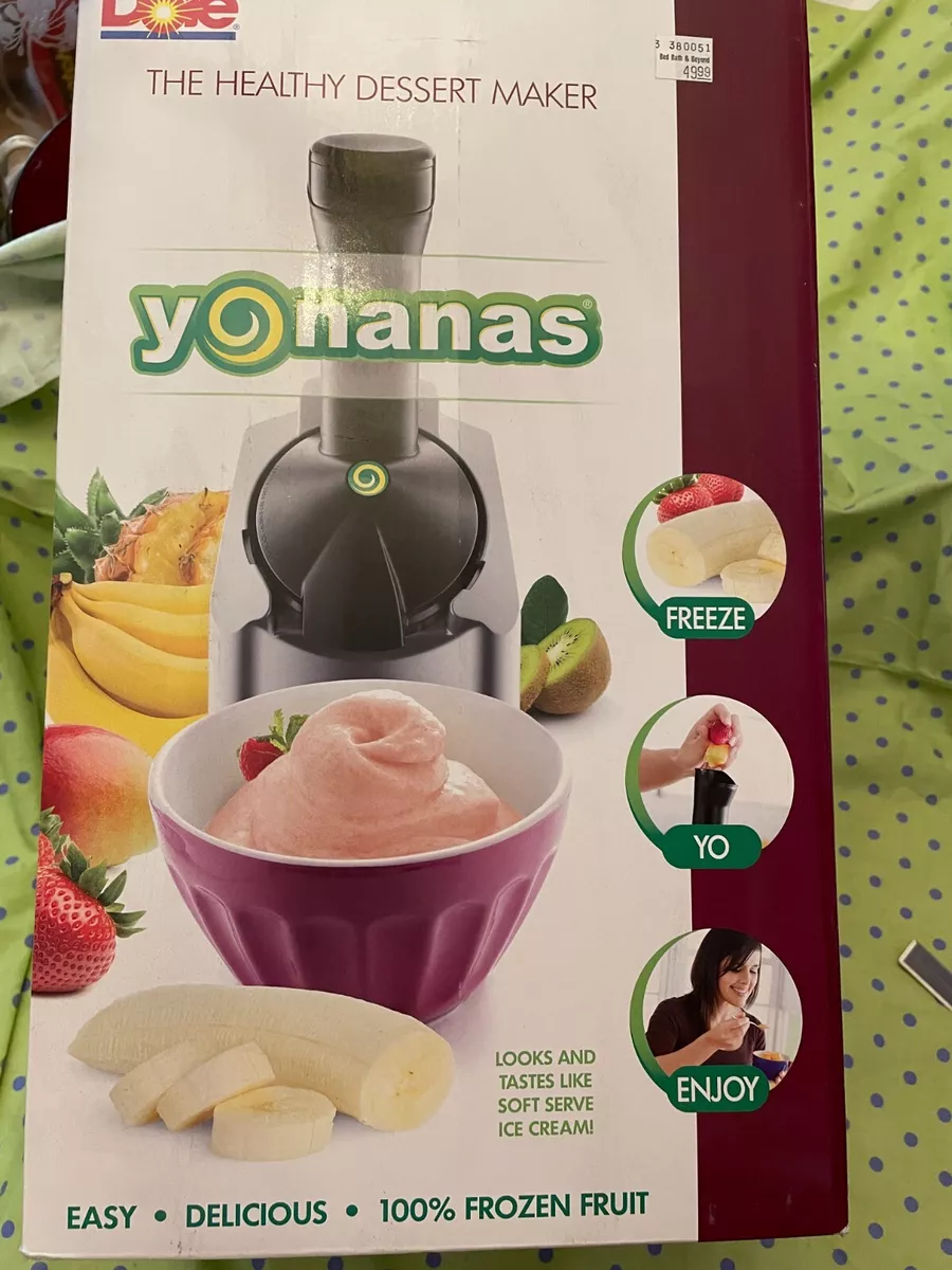 Yonanas 902 Classic Vegan Non-Dairy Frozen Fruit Soft Serve