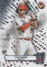 LIVAN SOTO TOPPS PRISTINE ROOKIE CARD RC LOS ANGELES ANGELS #206 2023 23