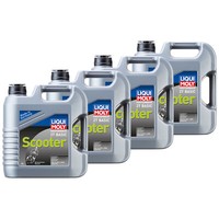 Liqui Moly MotoröL Mineralisch 4X 4 Liter 2T Basic Scooter Motorbike Street