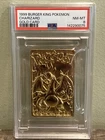 1999 Pokemon Burger King Charizard Gold Card PSA 8 - Just Graded