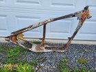 60s Triumph Motorcycle Rigid Frame Custom Molded Chopper Full Frame