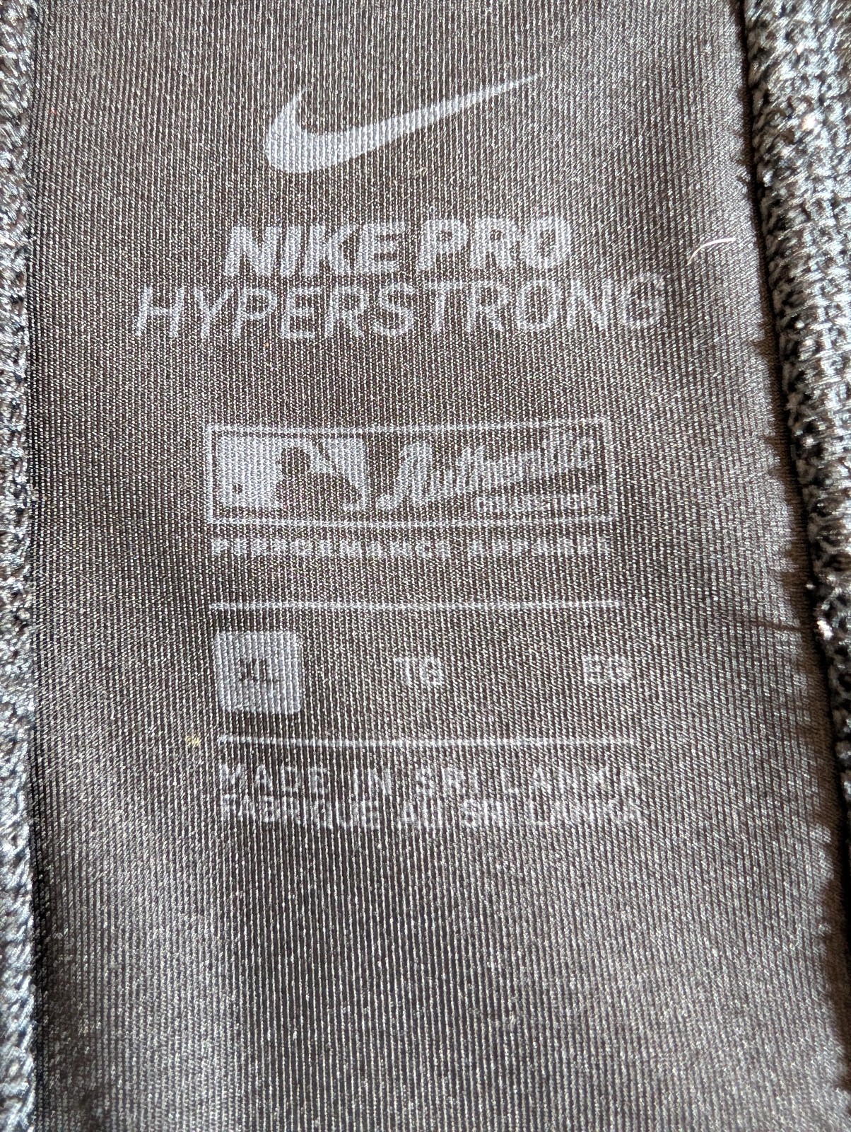 Nike Pro Hyperstrong MLB Black Compression Shorts… - image 8