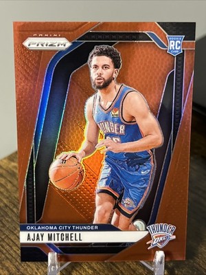 2024-25 Panini Prizm - Ajay Mitchell #226 Basketball Prizm /225