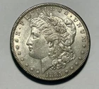 1885 S MORGAN DOLLAR AU+
