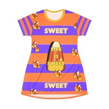 Life Is Sweet T-Shirt Dress 