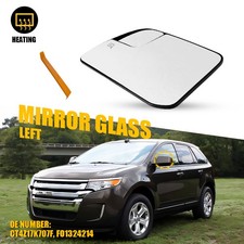 Driver Left Side Mirror Glass Heated Fit Ford Edge 2011-2014 Ct4z17k707f Driver Left Side Mirror Glass Heated Fit Ford Edge 2011-2014 Ct4z17k707f
